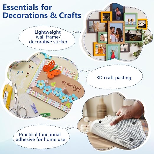 400 PCS 1mm Double Sided Foam Dots - Image 5