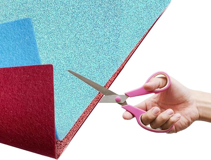 Glitter Felt, Glitter Sheets, 8 x12 inches Felt Glitter - Image 9