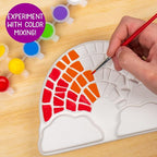Creative Roots Paint Your Own Rainbow Stepping Stone Craft Kits - Image 4