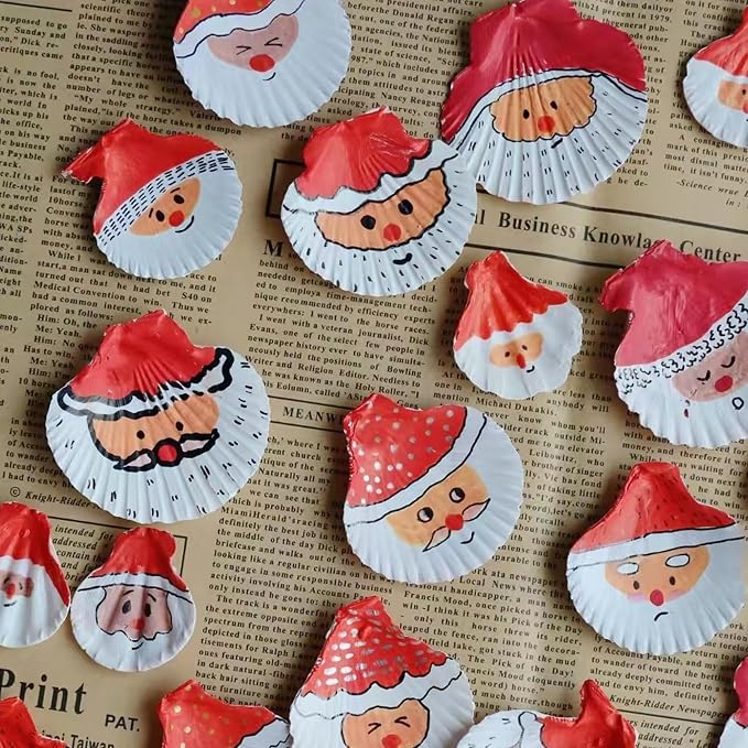 20PCS Scallop Shells Crafts 4''-5'' Large Beach Natural Scallop Shells - Image 8
