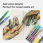 ARTISTRO 12 Regular Paint Pens for Glass Marking, Rock Painting, Scrapbooking - Image 8
