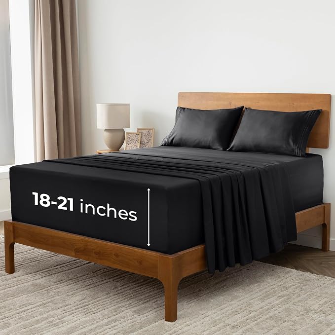 Mellanni Extra Deep Split King Sheets by Mellanni