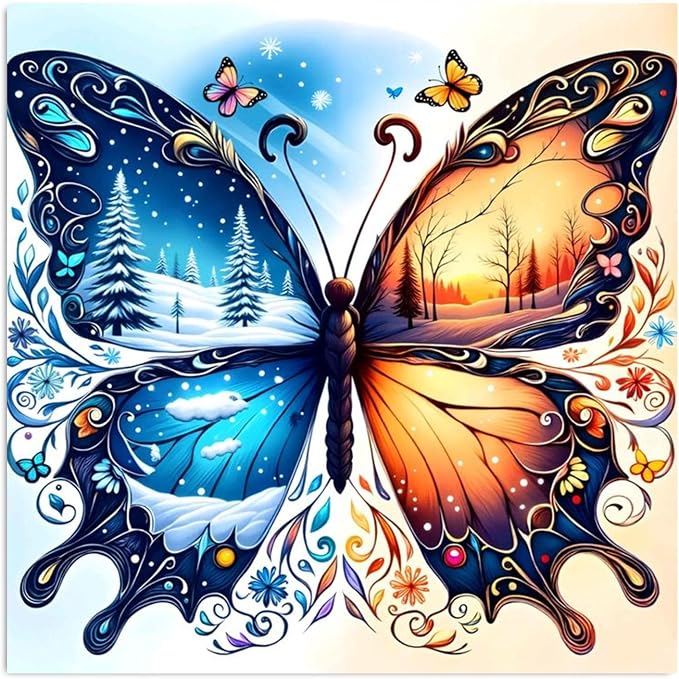 HITO Butterfly Diamond Painting Kits by HITO