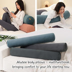 Body Pillow for Adults, Long Round Pillow, Big Cylindrical Pillow, Large Full - Image 7