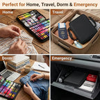 Forypretty Sewing Kit for Adults, 50 XL Thread Spools, Travel Sewing Kit for - Image 4