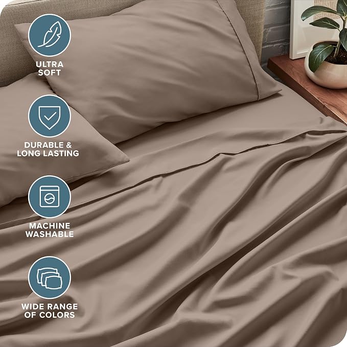 Bare Home Twin XL Sheet Set - Image 4