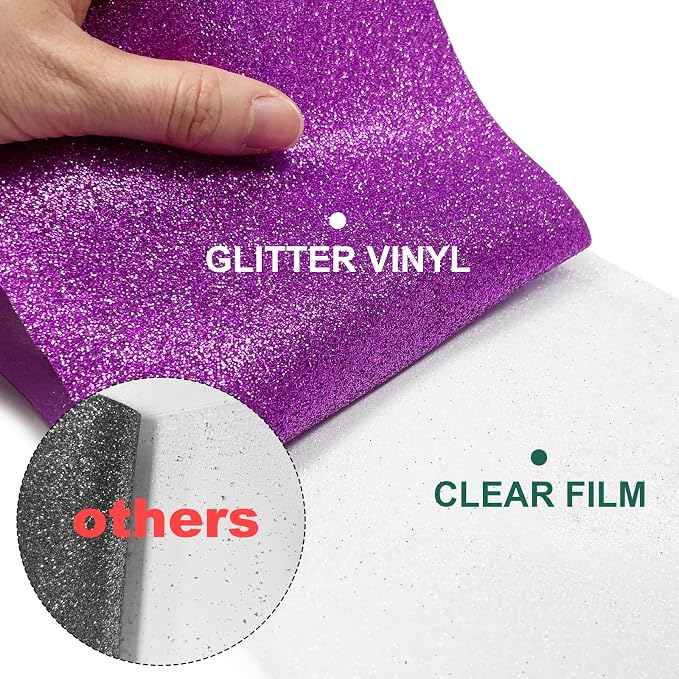 Glitter HTV Heat Transfer Vinyl Rolls - Image 3