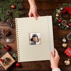 8.5x11 Inch Scrapbook Photo Album, Linen Cover DIY Scrapbooks - Image 8