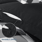 downluxe Lightweight Plaid Comforter Set - Image 5