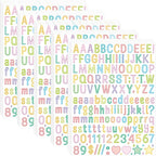 Letter Stickers 0.5 inch, Self-Adhesive Vinyl Waterproof ABC Letter Stickers by Unknown