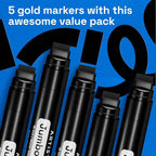 ARTISTRO Black Paint Pens - Image 6