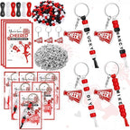 Suncalla 996 Pcs 24 Set Cheer Keychain Making Kit DIY Key Chain Crafts Gift | by Unknown
