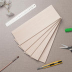 Balsa Wood Sheets 5/16" Thick, Unfinished Wooden Boards lumber forModeling - Image 2