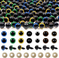 TOAOB 140pcs 8mm Colorful Plastic Safety Eyes Craft Eyes by TOAOBTHEONEANDONLYBABY