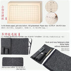 Professional Chinese Calligraphy Set Small Regular, Extra fine Calligraphy Brush - Image 3