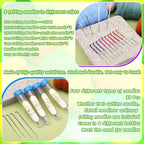 Mayboos Needle Felting Kit, 24 Colors Wool Roving Set, Felting Needles - Image 4