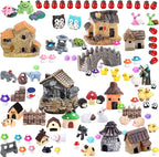 105 Miniature Fairy Garden Accessories, Fairy Garden Kit, Fairy Garden Animals by Unknown