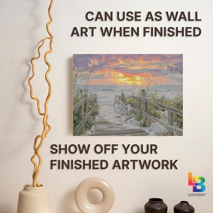 Ledgebay DIY Paint by Numbers Kit - Image 9