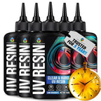CRAFT RESIN 500g UV Resin Kit Hard Type Low Viscosity – Crystal Clear and by CraftResin