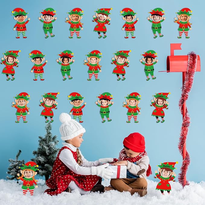 48 Set Christmas Elf Cutouts - Image 7