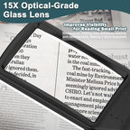 15X Rechargeable Magnifying Glass - Image 4