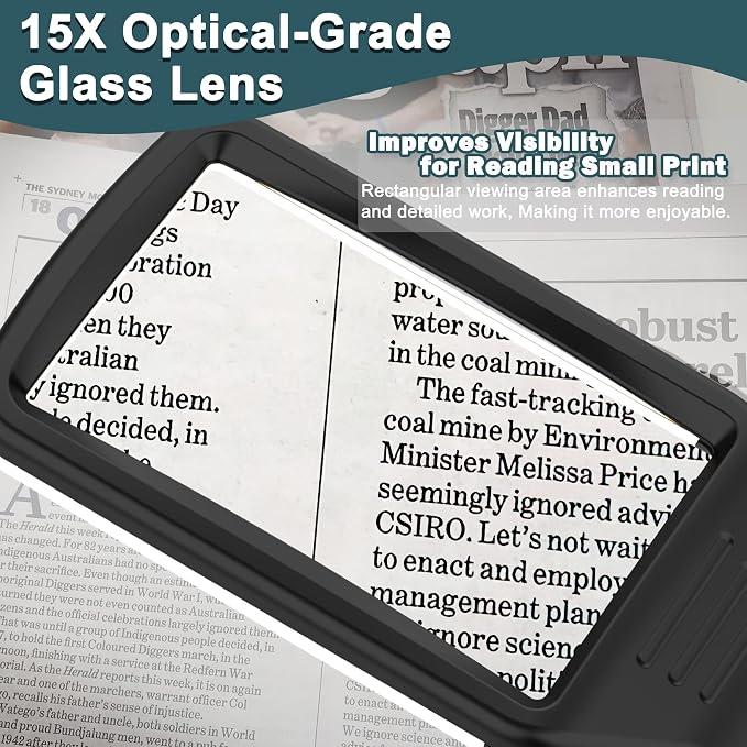 15X Rechargeable Magnifying Glass - Image 4