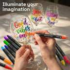 ARTISTRO 24 Glass Acrylic Paint Markers - Image 2