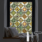 DKTIE Static Cling Decorative Window Film by Dktie