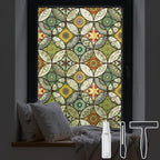 DKTIE Static Cling Decorative Window Film by Dktie
