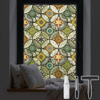 DKTIE Static Cling Decorative Window Film by Dktie
