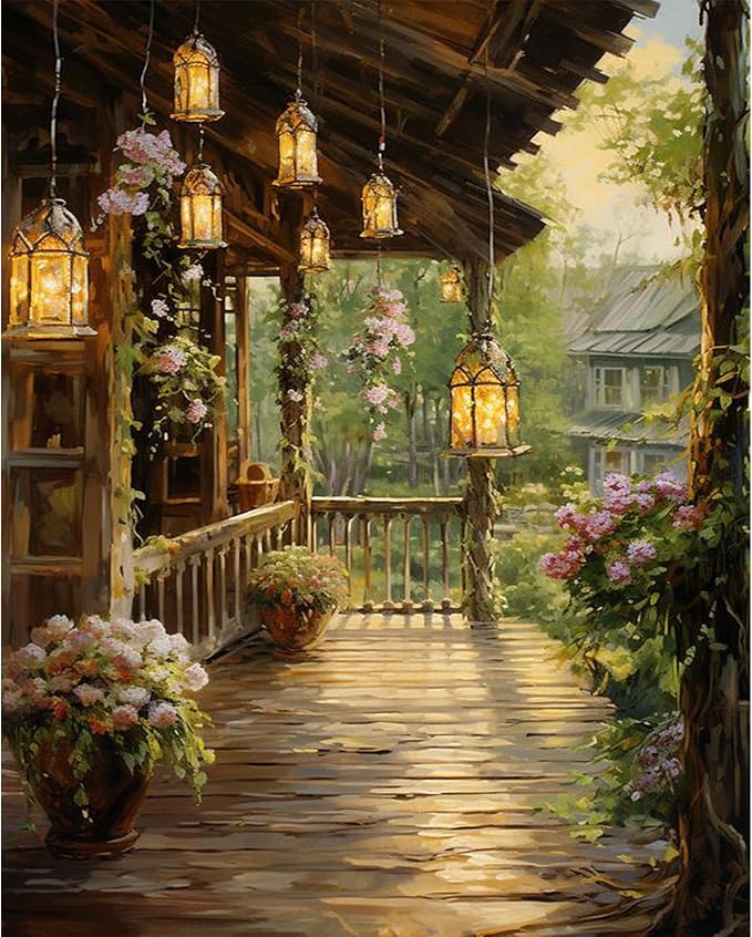 xackcme Landscape Paint by Numbers by xackcme