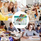 Custom Sea Turtle Pencil Pouch for 3 Ring Binder, 2 Pack Personalized Name - Image 6