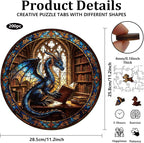 200pcs Wooden Puzzles for Adults Unique Animal Shaped Pieces Colorful Funny - Image 2