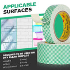 3M Double Sided Foam Tape 2" x 10Ft White 4026 Double Coated Urethane Adhesion - Image 5