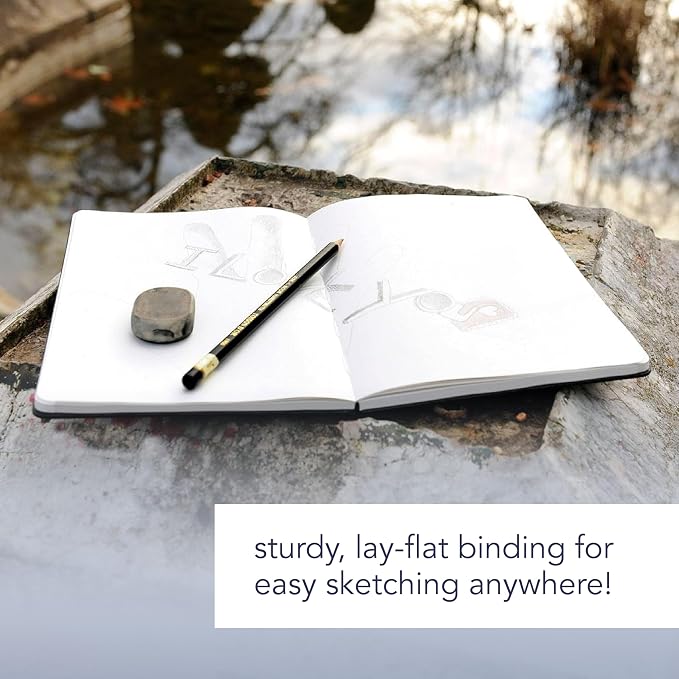Canson Artist Series Sketchbook, Hardbound Journal, 11x14 inches, 184 Pages - Image 4