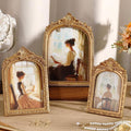 Wonderjune 3 Pcs Vintage Picture Frames Antique Set Baroque Ornate Gold Arched by Wonderjune