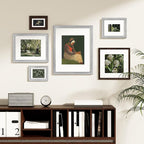 Vittanly 5x7 Picture Frames Set of 2, Ornate Vintage Photo Frame - Image 2
