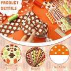 Hosuly 40 Pcs Fall Jelly Fabric - Image 5