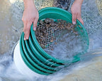 SE 13.25 Inch Wide Stackable Classifier Gold Prospecting Pan Set - Image 2