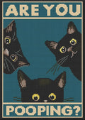 Eiazuiks Stamping Cross Stitch Kit, Cats Counting Cross Stitch Kit by Eiazuiks