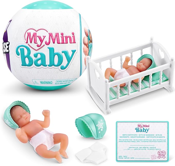5 Surprise My Mini Baby Series 1 by ZURU, Collectible Mystery Capsule, Toy by ZURUMyMini