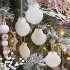 16PCS Natural Sea Shells 2.5"-3.5" Perforation Scallop Shells - Image 7