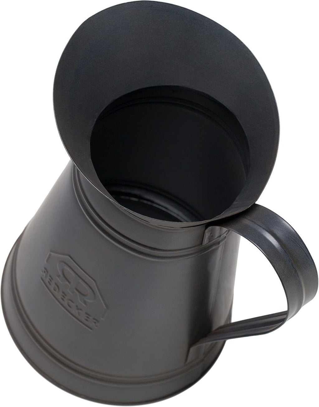 REDECKER Nylon Toilet Brush with Dark Coated Metal Holder, Oiled Thermowood Handle, Replaceable Head, Vintage Design, Made in Germany