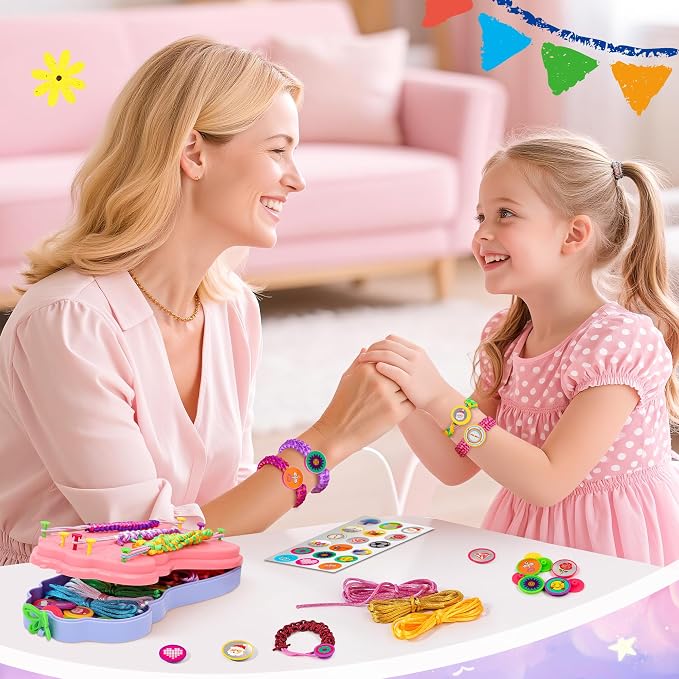 Bracelet Making Kit for Girls, Arts and Crafts for Kids Ages 8-12, Friendship - Image 9