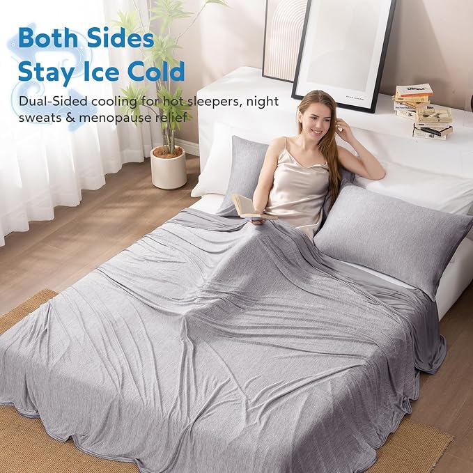 HOMFINE Cooling Blanket for Hot Sleepers - Image 4