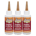 Aleene's Fusion Fabric Adhesive 2 fl oz 3-Pack, Washable Fabric Glue by Aleenes