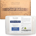 velona 5 LB - Goats MILK Soap Base SLS/SLES free | Melt and Pour | Natural Bars by VELONA