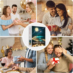 Moonlight Jigsaw Puzzles for Adults 1000 Pieces, Sparkling Beach Nature - Image 8