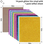 HTVRONT Glitter Heat Transfer Vinyl - Image 2