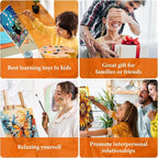Fountor 6 Pack Paint by Numbers Kit - Image 7